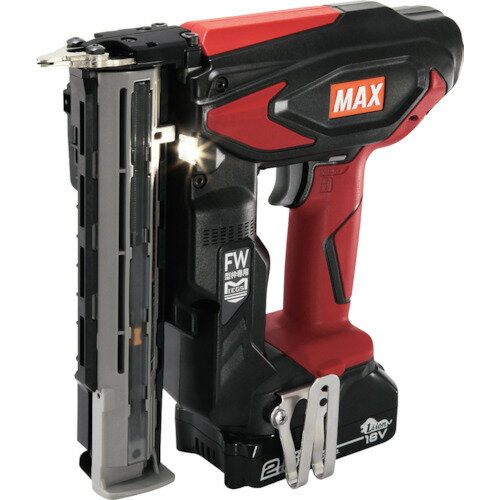 MAX 18V 充電式フィニッシュネイラ 型枠用 (電池パック(JP-L91825A)、充電器(JC-925A)付き) TJ35FN3FWB..