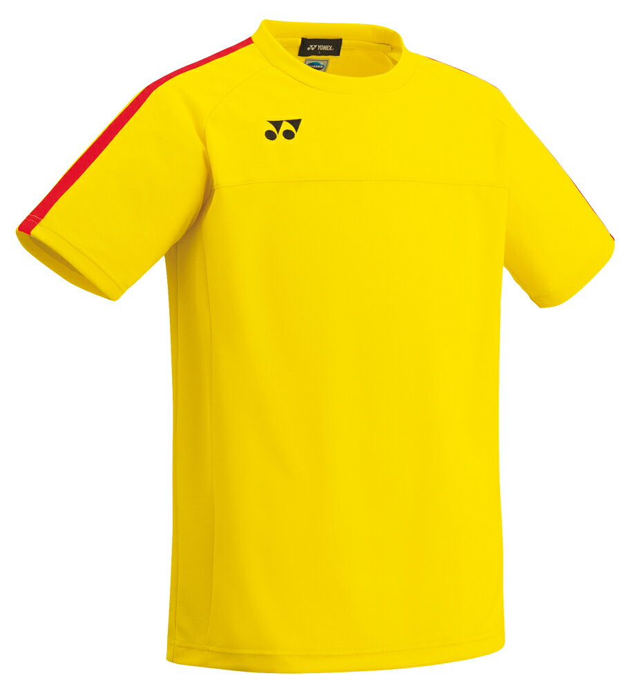 【返品種別A】□「返品種別」について詳しくはこちら□※サイズについて(ユニセックス/メンズ)・SS：身長 157〜163、胸囲 80〜88、ウエスト 66〜74・S：身長 162〜168、胸囲 84〜92、ウエスト 70〜78・M：身長 167〜173、胸囲 88〜96、ウエスト 74〜82・L：身長 172〜178、胸囲 92〜100、ウエスト 78〜86・O：身長 177〜183、胸囲 96〜104、ウエスト 82〜90・XO：身長 182〜188、胸囲 100〜108、ウエスト 86〜94※ヌードサイズ表示/単位(cm)※JASPO(日本スポーツ用品工業協会規格)に基づく表となります。※サイズをお選びいただく際の目安としてご確認ください。◆ベリークールキシリトール効果で-3℃の涼感。樹木や植物から作られる天然成分キシリトールを生地に採用。汗と接して吸熱反応を起こすことでウェア内の温度を約21℃低下させます。◆UVカット太陽光を効果的に遮断し、肌に有害な紫線をカットします。◆吸汗速乾まとわりつく不快な汗も素早く吸収して乾かし、衣服内はドライで快適な状態がキープされます。◆制電縫製に制電糸を使用。着脱の際の嫌な静電気を抑えます。■　仕　様　■サイズ・・・　S：[身丈]65cm [胸囲]88cm [裾周り]88cm　M：[身丈]67cm [胸囲]94cm [裾周り]94cm　L：[身丈]69cm [胸囲]100cm [裾周り]100cm　O：[身丈]71cm [胸囲]106cm [裾周り]106cm　XO：[身丈]73cm [胸囲]112cm [裾周り]112cm素材：ポリエステル100％仕様：ベリークール、UVカット、吸汗速乾、制電[YOFW1007334O]ヨネックスアウトドア＞サッカー・フットサル＞ウェア＞ゲームウェア