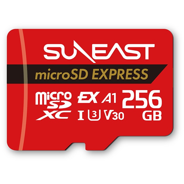 SUNEAST｜サンイースト microSD Express Card 256GB SE-MSE256G20P1F 【Nintendo Switch 2対応（動作確認済）】
