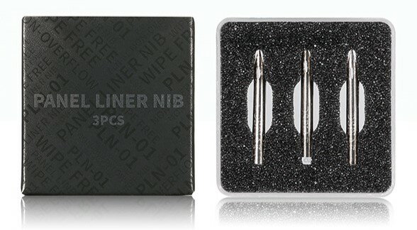 DSPIAE 交換式万年筆用ペン先　3本セット【PLN-01】