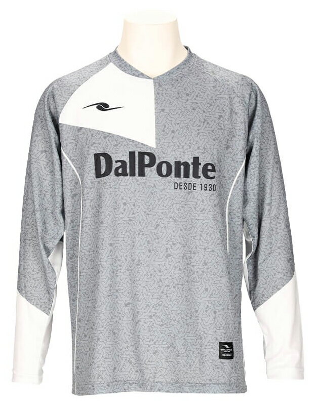 ZOTT ジュニア 昇華ロングスリーブプラシャツ（グレー・サイズ：160cm） DPZ0440J-GRA-160