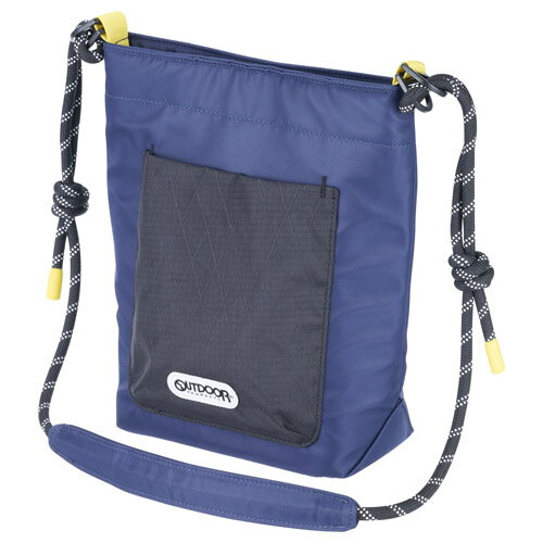 OUTDOOR PRODUCTS ロープ カメラミニショルダーバッグ L（ネイビー） ODRCMSBLNV アウトドアプロダクツ
