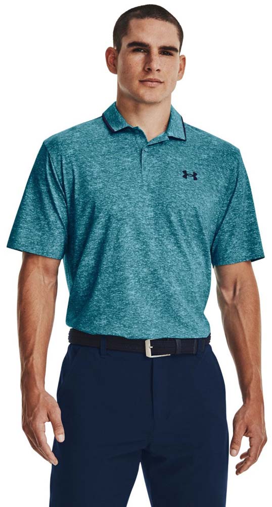 アンダーアーマー UA アイソチル ポロ（Glacier Blue/Midnight Navy・サイズ：MD） 1377364-433-MD UNDER ARMOUR