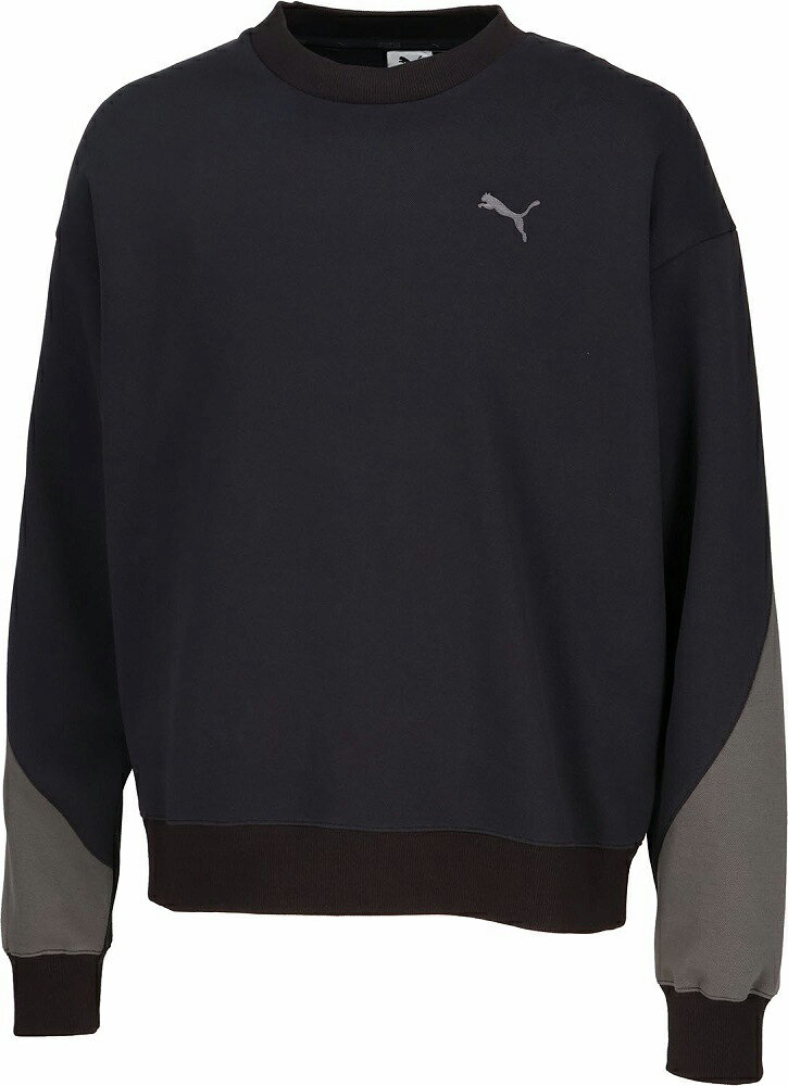 プーマ メンズ CORE HERITAGE MX クルースウェット（PUMA BLACK・サイズ：M） PJ-690137-01-M PUMA [PJ..