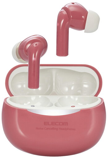 LBT-TWS15PN エレコム ノイズキャンセリング機能搭載完全ワイヤレス Bluetoothイヤホン(ピンク) ELECOM LBT-TWS15PN エレコム ノイズキャンセリング機能搭載完全ワイヤレス Bluetoothイヤホン(ピンク) ELECOM