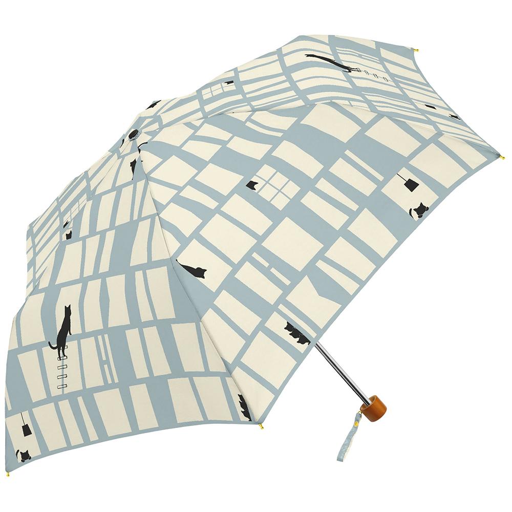 【返品種別A】□「返品種別」について詳しくはこちら□◆カラフルな傘生地に動植物の絵柄が描かれた、耐風折りたたみ傘！　（親骨55cmタイプ）◆親骨のパーツに、強度と柔軟性に優れたグラスファイバーを採用。軽量でしなやかな素材なので、風の強い日だ...