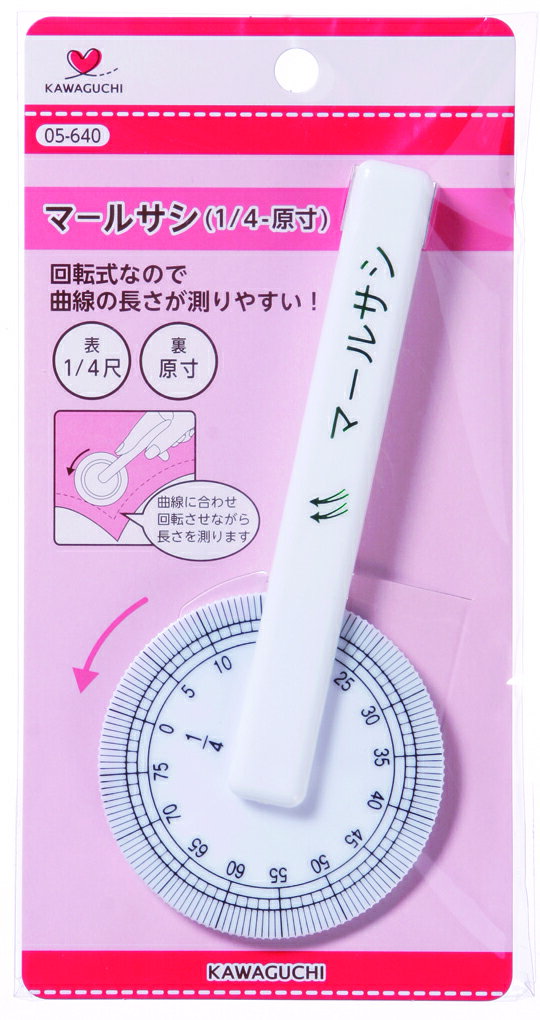 Rulers, Measures - KAWAGUCHI マールサシ 1/4-原寸 05-640 カワグチ
