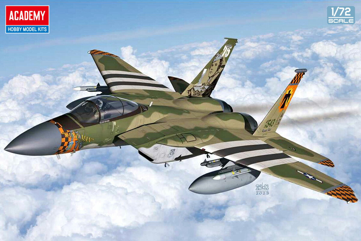 アカデミー 1/72 F-15C イーグル ”メダル・オブ・オナー 75周年記念塗装” プラモデル
