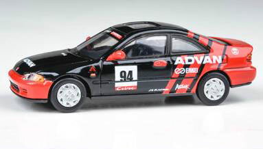 PARA64 1/64 ホンダ シビック クーペ EJ1 オートクロス LHD【PA55767】 ミニカー