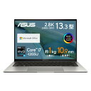 ASUS エイスース ノートパソコン Zenbook S バサルトグレー［13.3型/Windows11 Home/intel Core i7/メモリ：16GB/SSD：512GB］ UX5304VA-NQI7WS