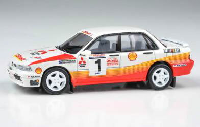 PARA64 1/64 三菱 ギャラン VR-4 1991年 APRCラリーマレーシア #1 LHD【PA65111】 ミニカー