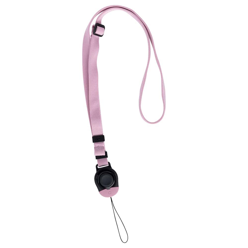 Hamee ネックストラップ iFACE FIRST CLASS（くすみピンク） 41-985908