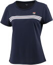 FIL-VL2593-20-M FILA(フィラ) ゲームシャツ（フィラネイビー・サイズ：M） FILA TENNIS