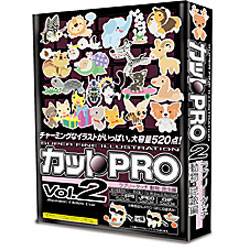 デザインオフィス 協和 カットPRO Vol.2 ラブリータッチ 動物・昆虫編 カツトPRO2-H