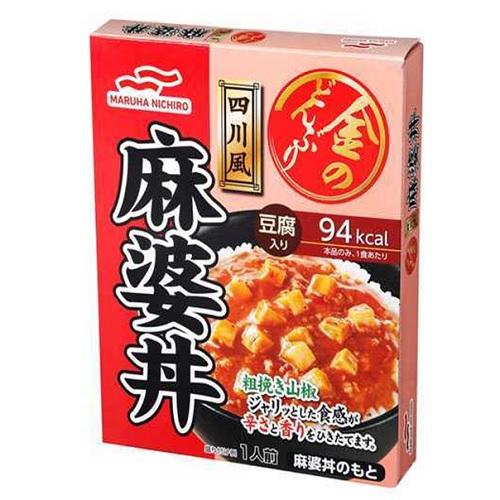 金のどんぶり 四川風麻婆丼 140g【在庫処分】 賞味期限：2027/02/01 マルハニチロ キンドンブリ マ-ボ-ドン140