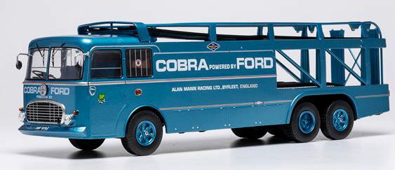 イクソ 1/43 コブラ フィアット シリーズ 306-2 バルトレッティ レーシングトランスポーター 1956【TTR041】 ミニカー