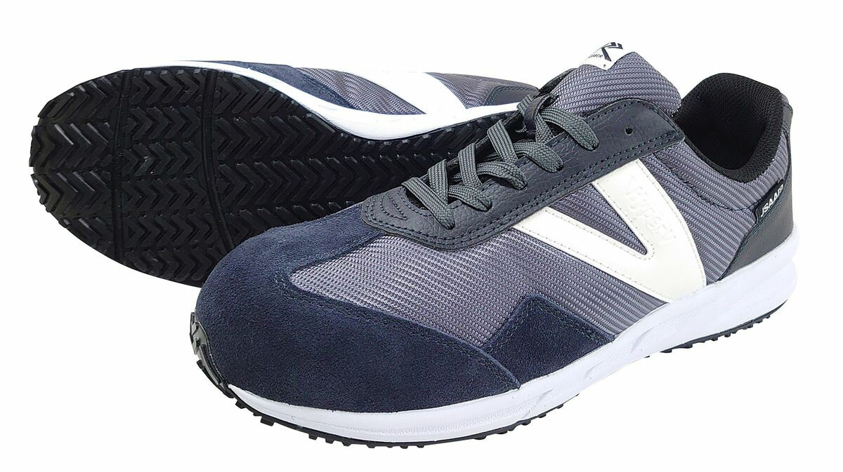 日進ゴム Hyper V #2100 プロスニーカー ダークネイビー 26.0cm JSAA B種認定 #2100-DNV-26.0 ハイパー..