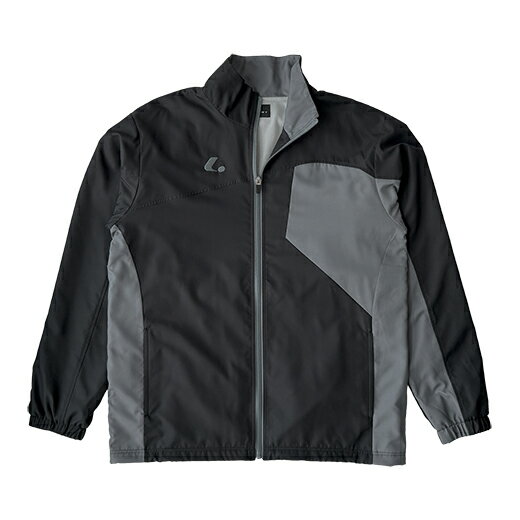 LUCENT（ルーセント） ユニセックス ウォーマーシャツ（ブラック×グレー・サイズ：M） XLW3189-M