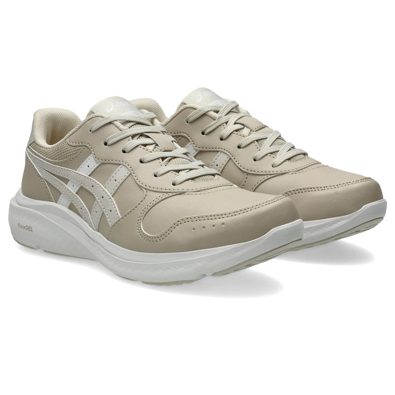 アシックス レディース ウォーキングシューズ ゲルファンウォーカー（ベージュ/ライトベージュ・サイズ：23.5cm） 1292A077-020-23.5 a..