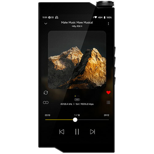 HiBy �ǥ����륪���ǥ����ץ졼�䡼 512GB�ʥ֥�å��� RS8II/BLACK HiBy Music��RS8II