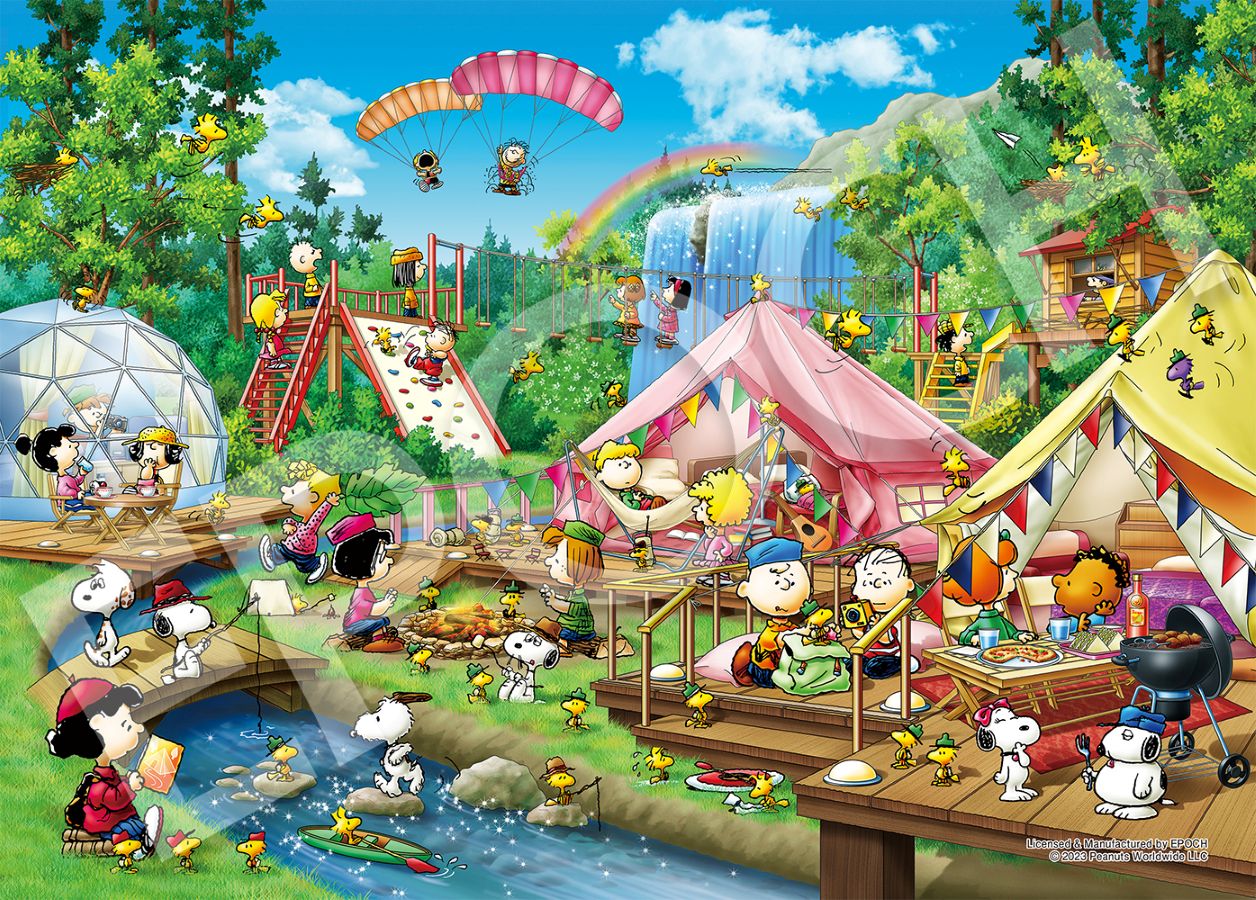 エポック社 PEANUTS スヌーピー グランピング 500ピース 【06-706】 ジグソーパズル