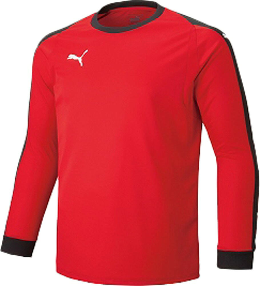 プーマ LIGA GKシャツ パッド付（プーマレッド/プーマホワイト・サイズ：3XL） PJ-...