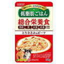 ドッグフード　ウェット 低脂肪ごはん とりささみ＆ビーフ 50g いなばペットフード イヌテイシボウゴハン トリササミビ