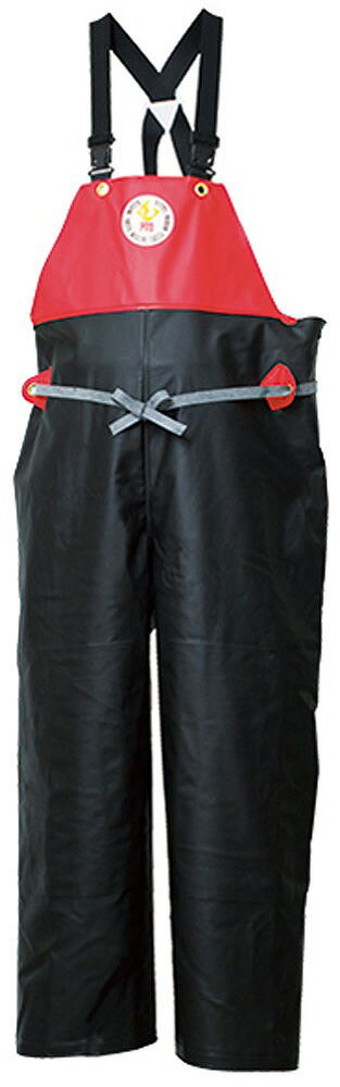 ロゴス ハイパーマリンエクセル プロ オーバーオール ブラック M No.12180713 LOGOS