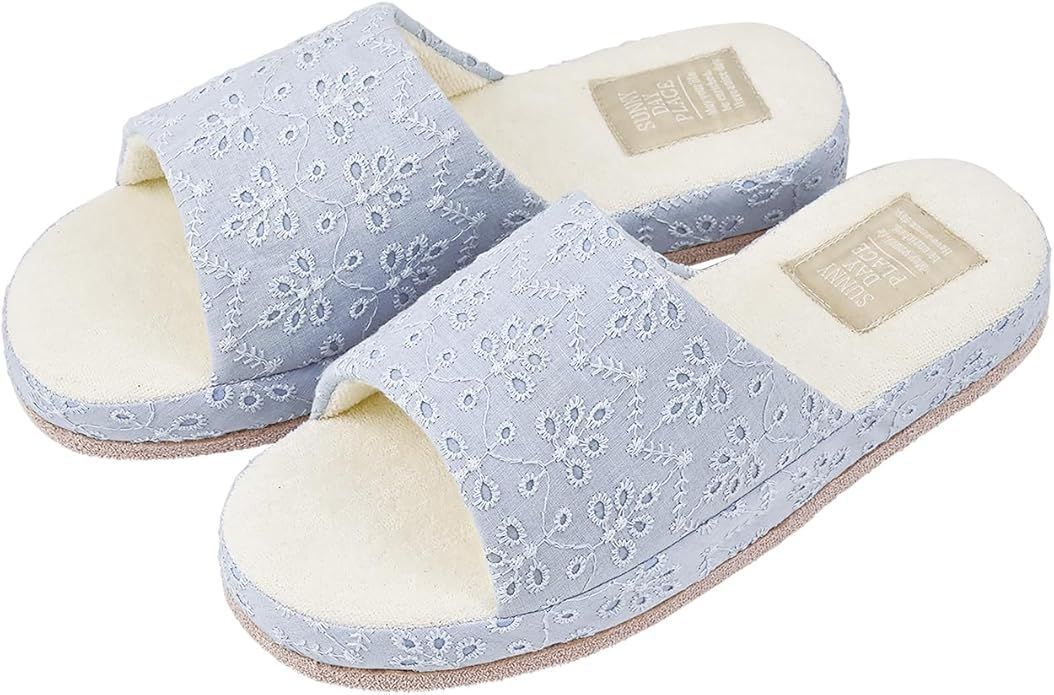 りぶはあと(LIV HEART) レーススリッパ(アクア) 32401-61 サニー [08260178]