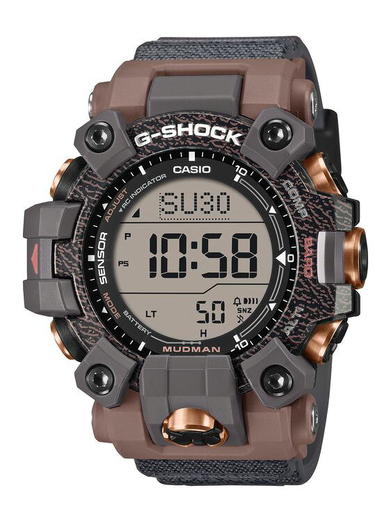 カシオ 【国内正規品】G-SHOCK（ジーショック）　Love The Sea And The Earth　MASTER OF G　MUDMAN ソーラー電波　メンズタイプ GW-9502KJ-8JR [GW9502KJ8JR]【返品種別A】