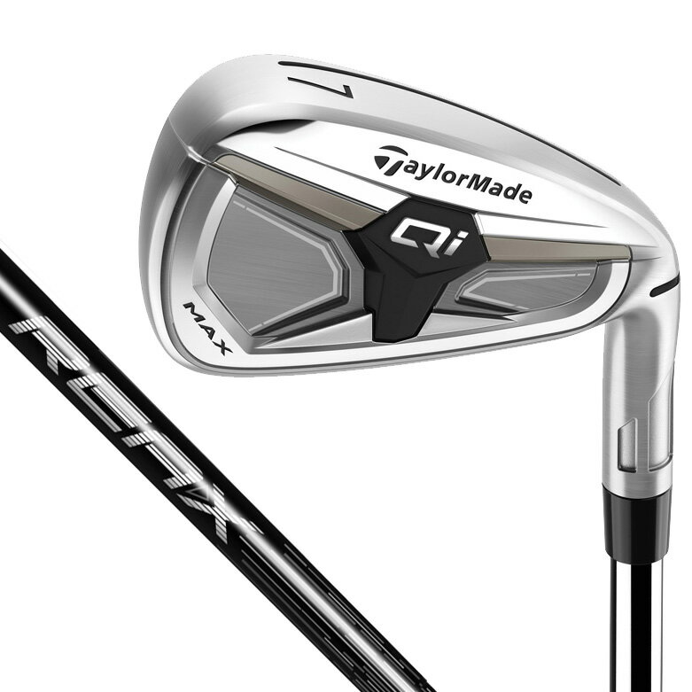 テーラーメイド Qi MAX アイアン #5（REAX 65 シャフト・フレックス：R） TM-QIMAX-IR5-65R TaylorMade ゴルフ ゴルフクラブ