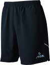 STIGA(スティガ) 卓球 ユニセックス ゲームパンツ STIGAショーツ プロ JTTA公認(ブラック・サイズ:3XL) STJ-1809010109