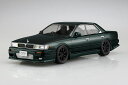 アオシマ 1/24 ザ チューンドカー No.83 HC33 ローレル ’91 エアロカスタム（ニッサン）【66744】 プラモデル