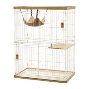 猫用品 木製お掃除簡単キャットサークル S ライトブラウン リッチェル モクセイキヤツトサ-クルSライトBR