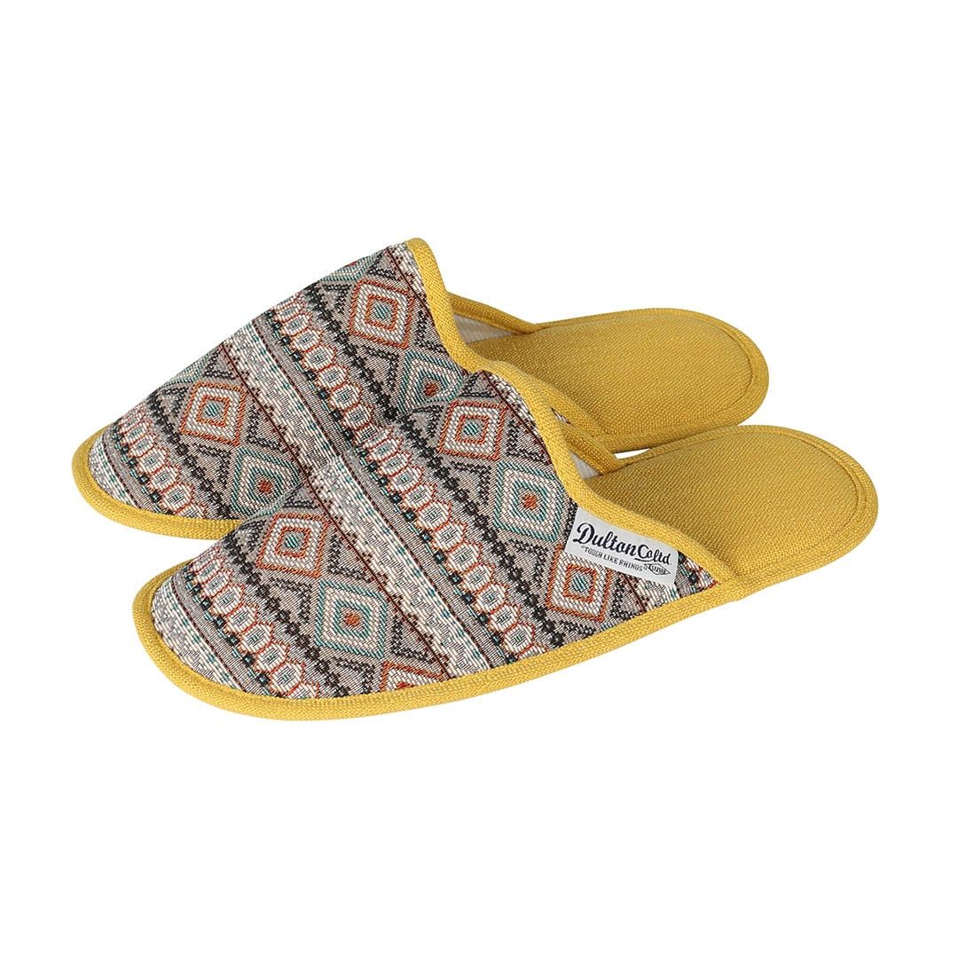 ダルトン(DULTON) スリッパ メンズ サモア(イエロー) RN-0783M/YL [45096355]