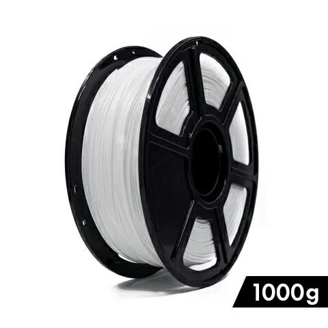 FLASHFORGE 3Dプリンター用フィラメント PLA(高速対応) 1000g（ホワイト） HS-PLA03