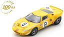 スパーク 1/43 Ford GT40 No.8 24H Le Mans 1968【S4540】 ミニカー