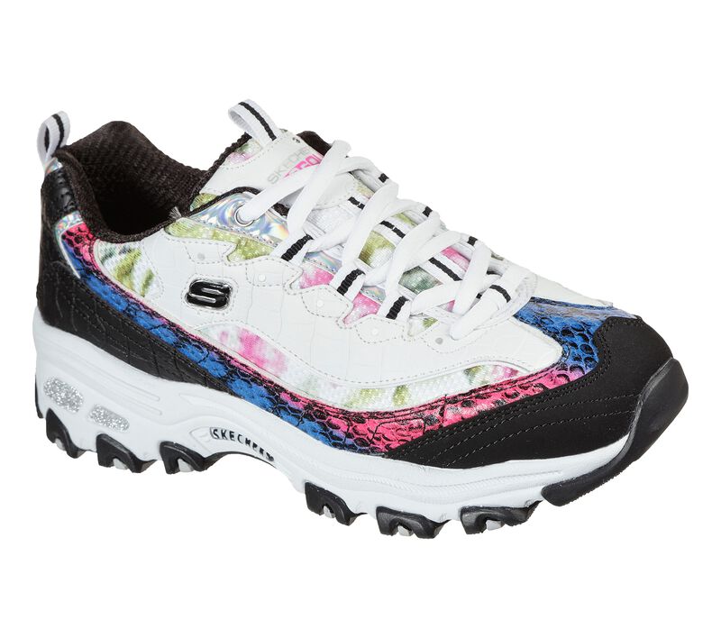 【返品種別A】□「返品種別」について詳しくはこちら□Skechers GO GOLFTM D'Litesスケッチャーズ ゴー ゴルフ ディーライツで、あなたのプレイをよりスタイリッシュに。◆クッション性のあるSkechers Air-Cooled Memory FoamTM（スケッチャーズ エアクールドメモリーフォーム）コンフォートインソール。◆防水シームシール設計。◆メッシュと合成素材を使用したアッパーにレースアップのフロントデザイン。◆耐久性のあるトラクションプレート アウトソール。◆Skechers(R)のロゴディテール。■　仕　様　■サイズ：23.0cmワイズ：ノーマル（2E相当）重量（約）：289g（24cm）ヒール高（約）：3.2cm[SK123998WHBK230]SKECHERSアウトドア＞ゴルフ用品＞ゴルフシューズ＞レディ−ス