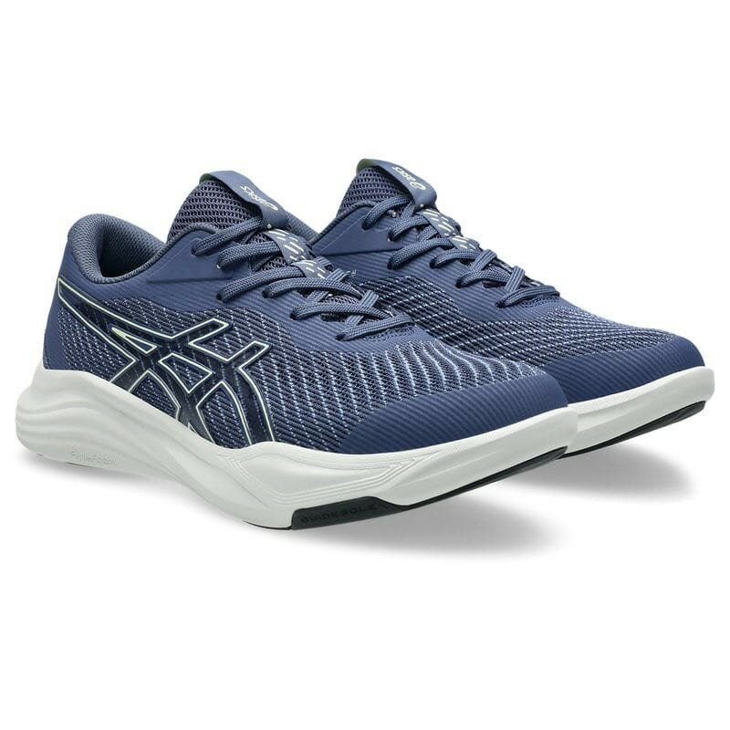 ASICS - アシックス ユニセックス ウォーキングシューズ ゲルライドウォーク ライト 2（ネイビーブルー×ソフトイエロー・サイズ：23.0cm） 1293A041-400-23.0 asics　walking　WELLNESS WALKER　GEL-RIDEWALK