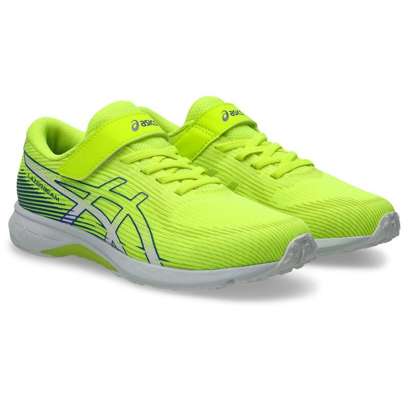 Sneakers - アシックス キッズ・ジュニア用 スニーカー LAZERBEAM RK-MG（ネオンイエロー×パープル・サイズ：25.0cm） 1154A223-750-25.0 asics