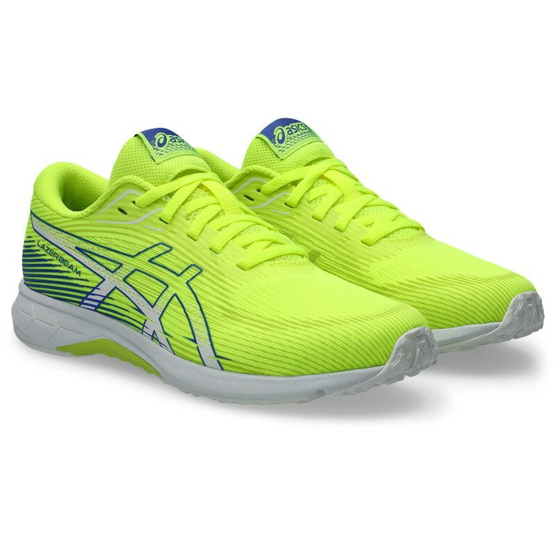 アシックス キッズ・ジュニア用 スニーカー LAZERBEAM RK（ネオンイエロー×パープル・サイズ：21.0cm） 1154A222-750-21.0 asics(4.0)