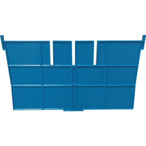 DICプラスチック F型コンテナ F-12用短手用仕切板(青) F-12S