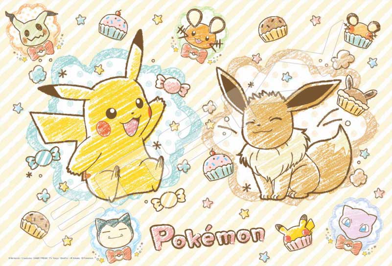 エンスカイ ポケットモンスター ポケモンクレヨンアート 108ラージピース【108-L756】 ジグソーパズル