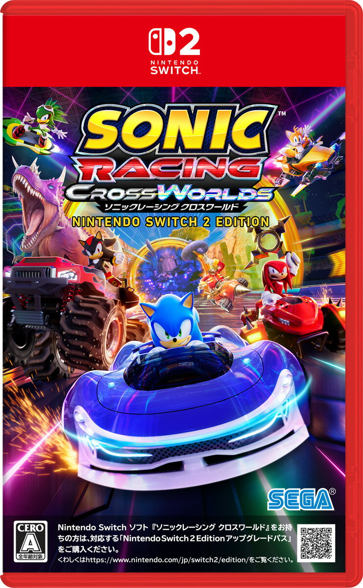 セガ 【封入特典付】【Switch2】ソニックレーシング クロスワールド Nintendo Switch2 Edition [NXS-P-A8QFH NSW2 ソニックレ-シング クロスワ-ルド]