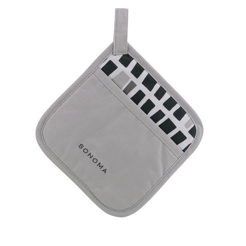 リブプラス ミトン鍋敷き LV-0382(リブプラス) SONOMA　マグネットでくっつくミトン鍋敷き ブラック [L..