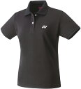 YO-20800-007-XO ヨネックス レディース ゲームシャツ(ブラック・サイズ:XO) YONEX
