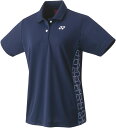 YO-20726-019-XO ヨネックス レディース ゲームシャツ(ネイビーブルー・サイズ:XO) YONEX(4)