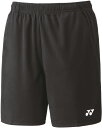 YO-25068-007-S ヨネックス レディース ニットハーフパンツ(ブラック・サイズ:S) YONEX