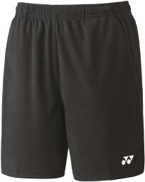 YO-25068-007-M ヨネックス レディース ニットハーフパンツ（ブラック・サイズ：M） YONEX