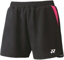 YO-25069-007-SS ヨネックス レディース ニットショートパンツ(ブラック・サイズ:SS) YONEX